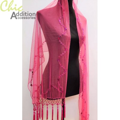 Beaded Shawl 6330-C